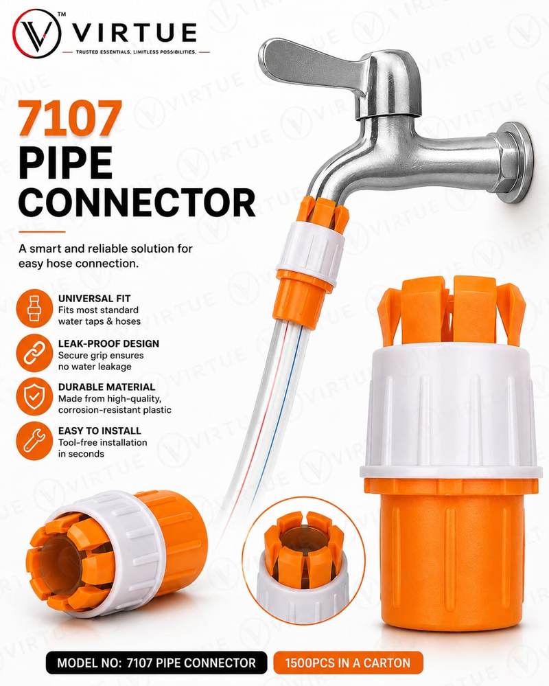 7107 Pipe Connector — Virtue Africa wholesale sourcing
